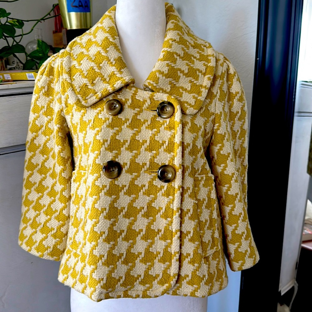Priorities Tweed Houndstooth Wool Jacket